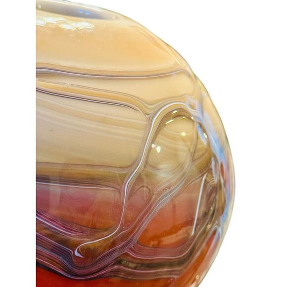 Hand-Blown Venetian Glass Vase - Picture 5 of 8